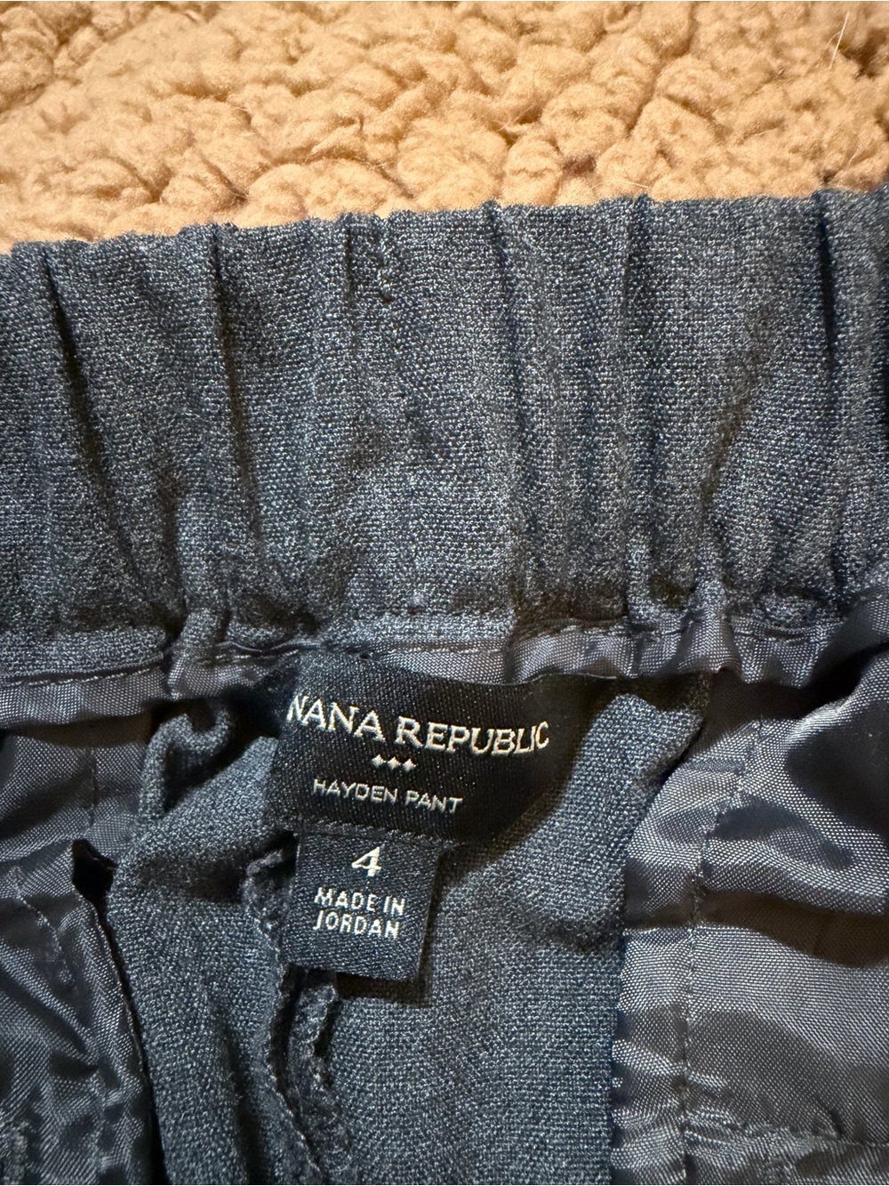 Banana Republic Hayden Pant - Dark Blue